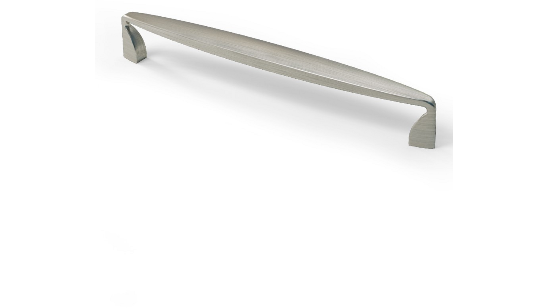 Greep ELBOW geb. nikkel 144x20x30mm hartmaat 128mm