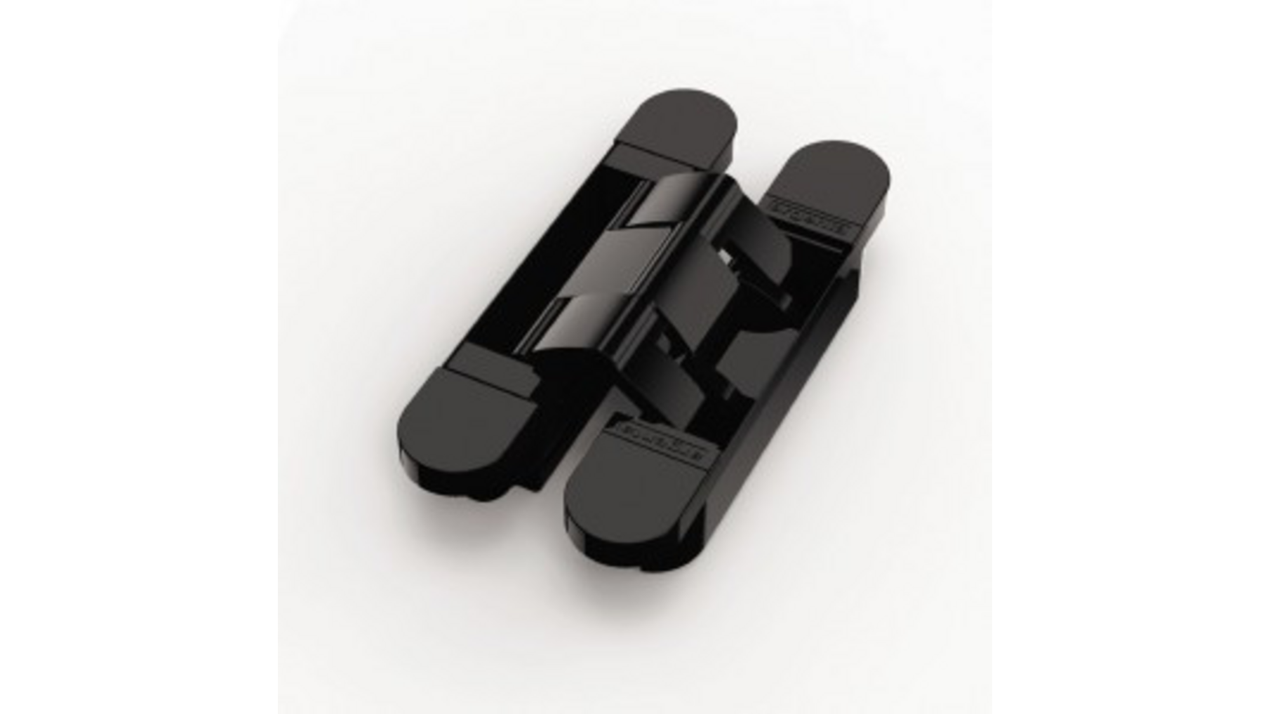 Scharnier invisible NEO L-7 pek zwart