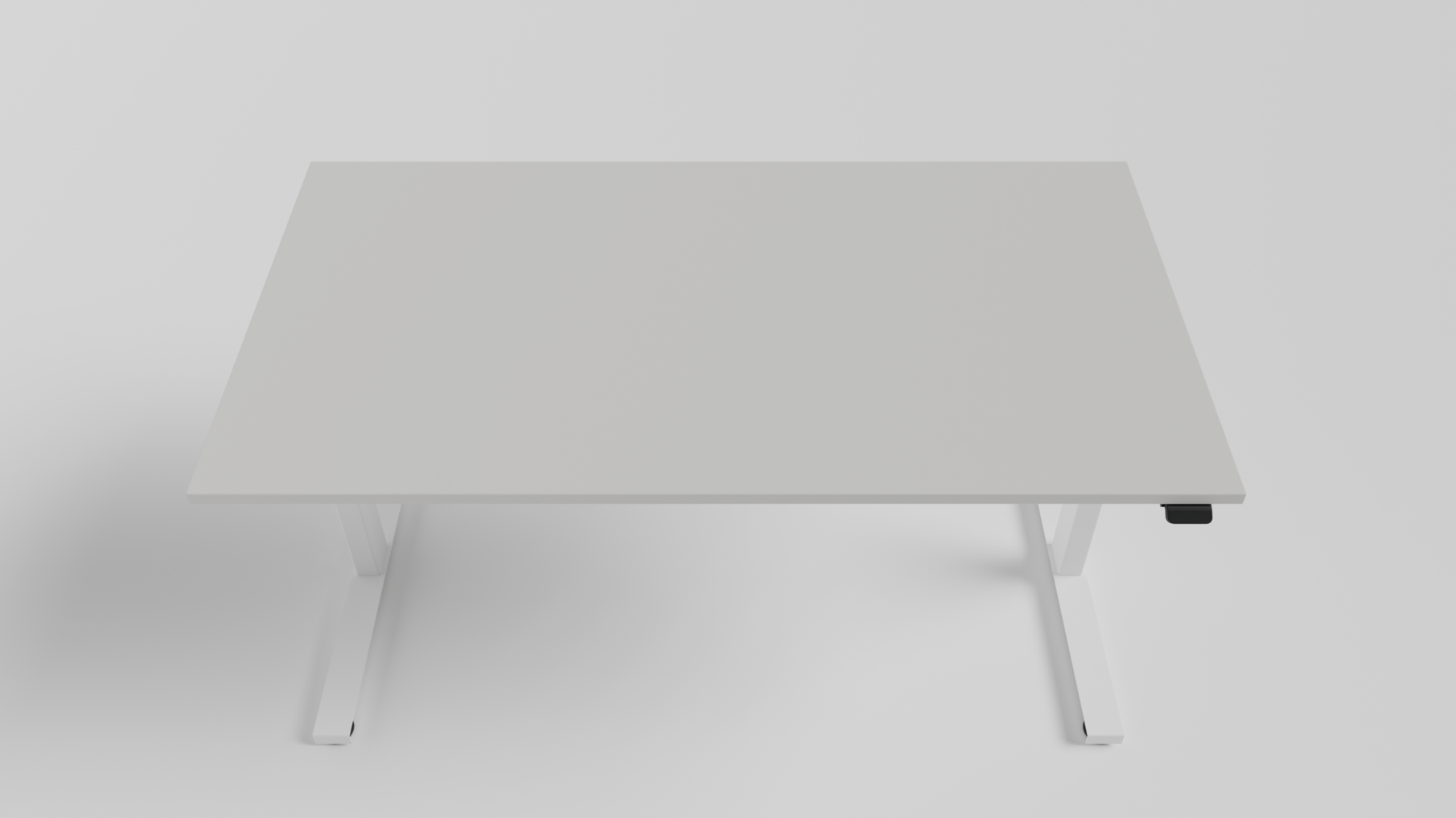 Bureaublad 1400x800x25mm Licht Grijs T013