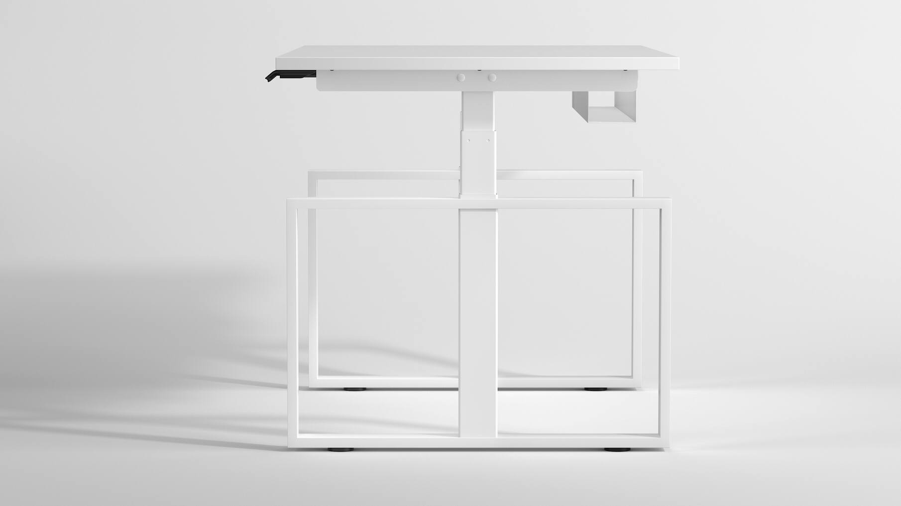 Square Enkel HS wit inclusief frame 1500-2400mm.