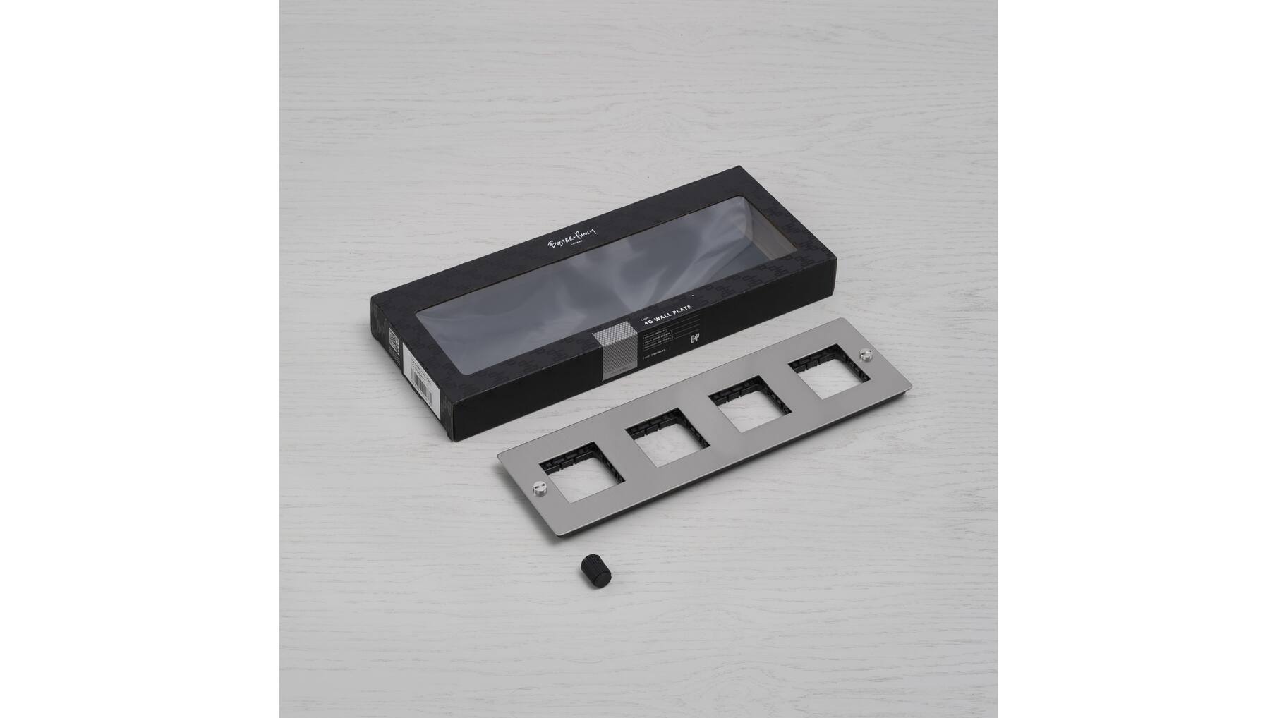 4G Wall Plate/Modules Only/White