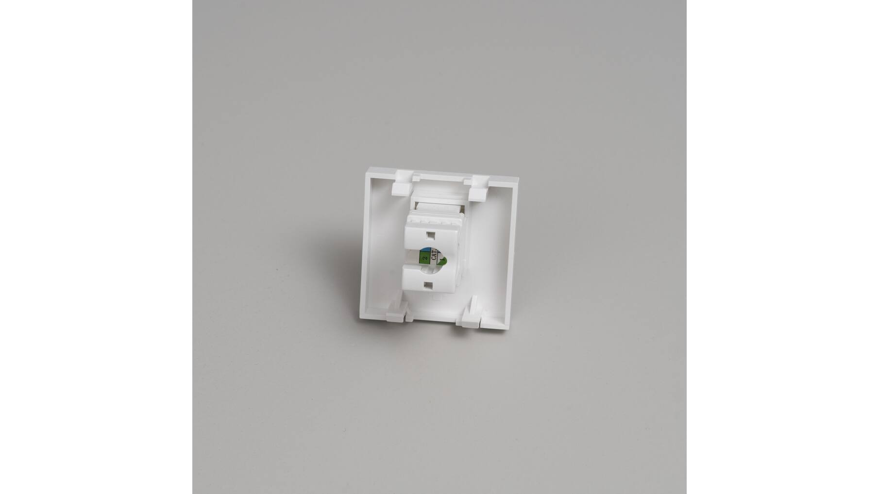 Telephone Cat 3 Module/45Mm/White