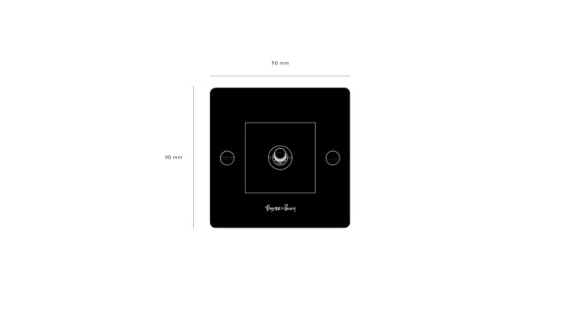 1G Toggle Switch/Black
