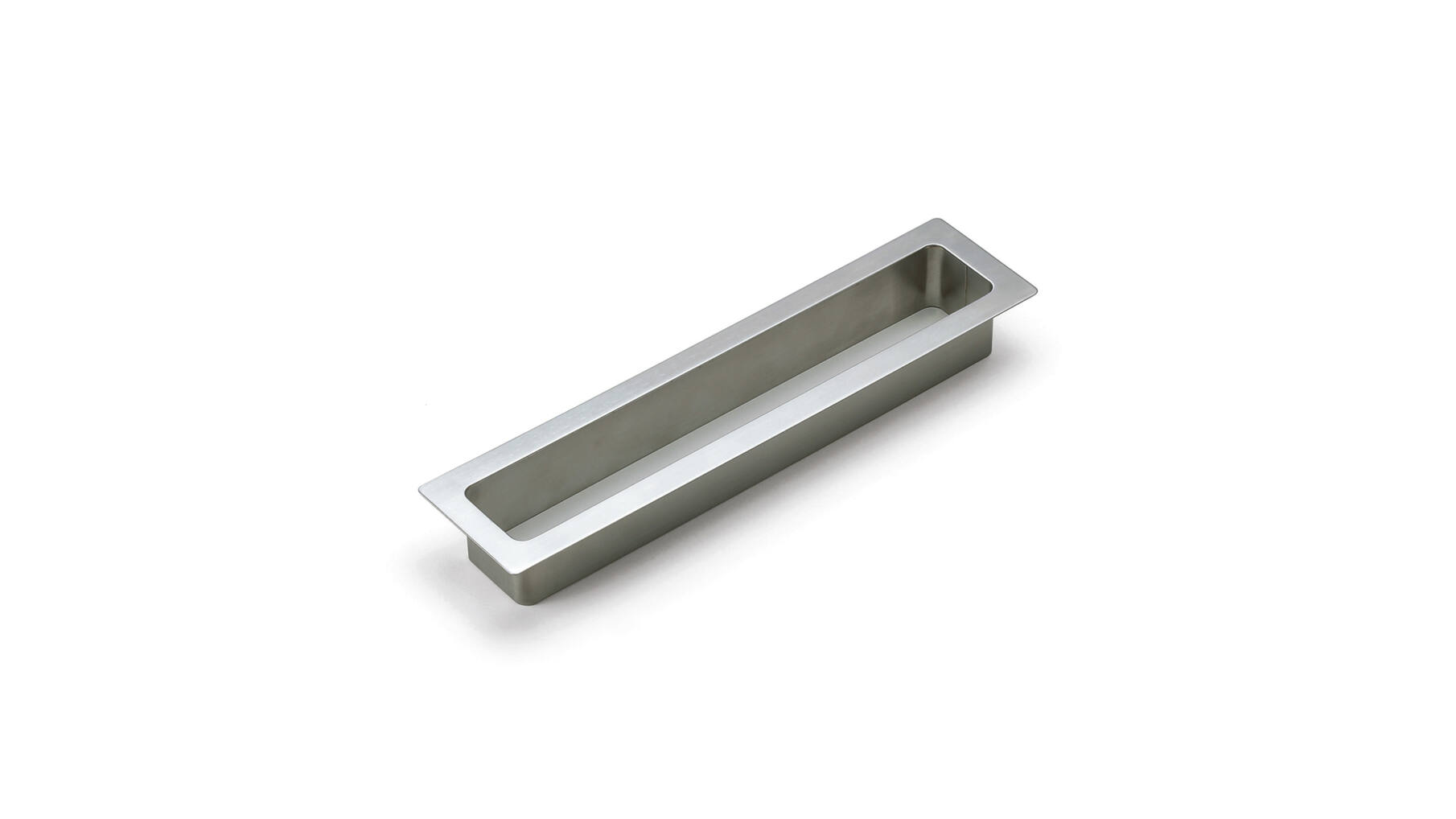 Doorlaat RVS mat zonder deksel buitenmaat 283mm x 68mm