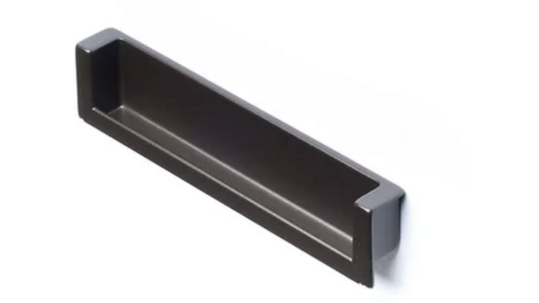 Inlaatgreep 138x28x28x17mm mat zwart, hartmaat 128mm, 30 st.