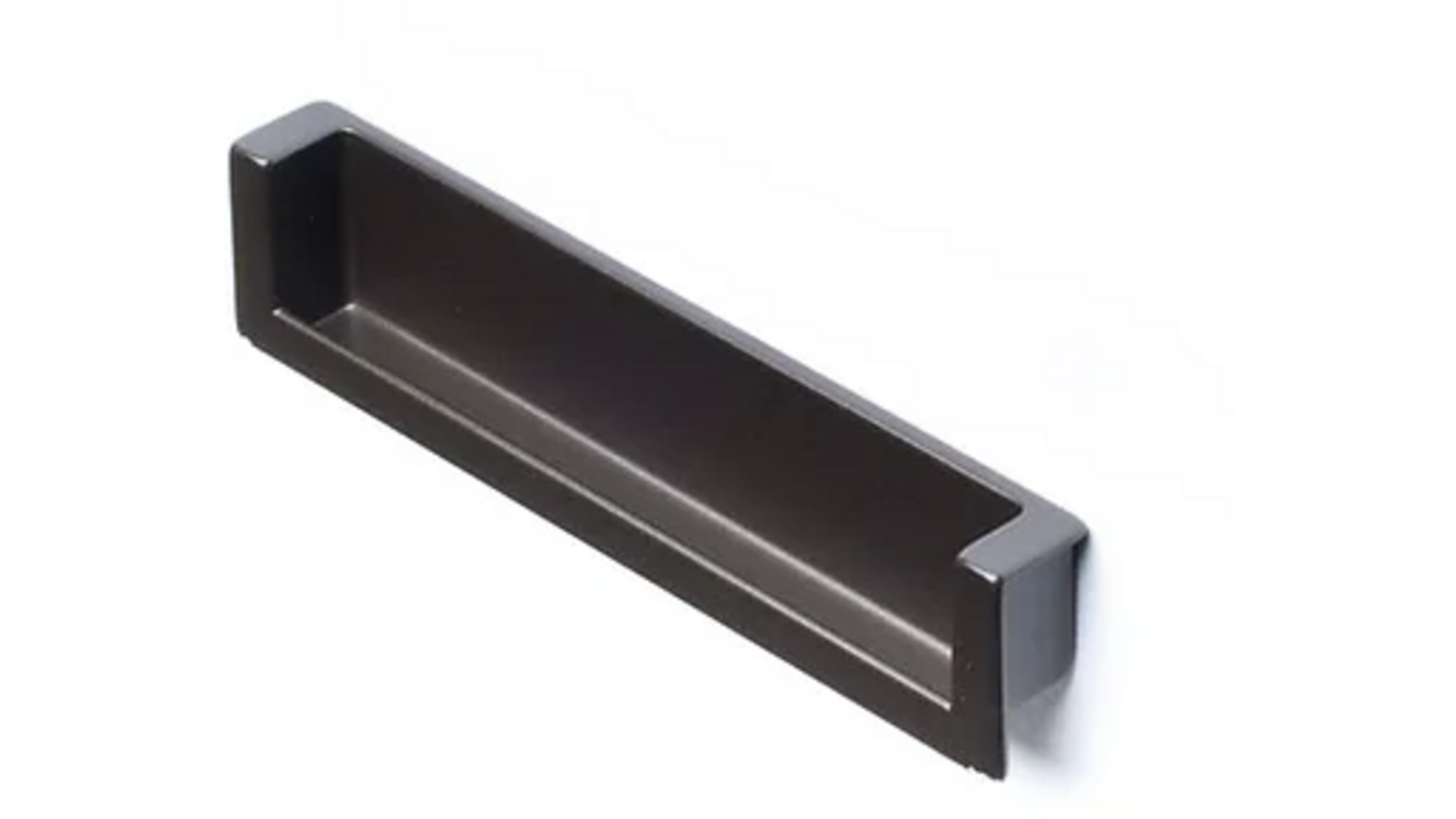 Inlaatgreep 138x28x28x17mm mat zwart, hartmaat 128mm, 30 st.