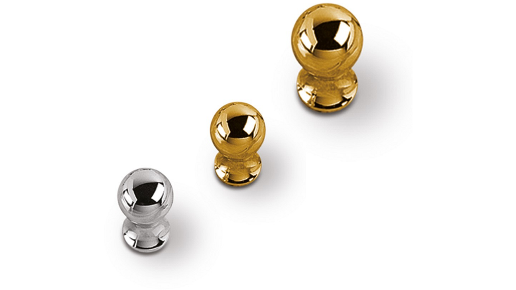 Knop METAL 872 mat aluminium 18mm