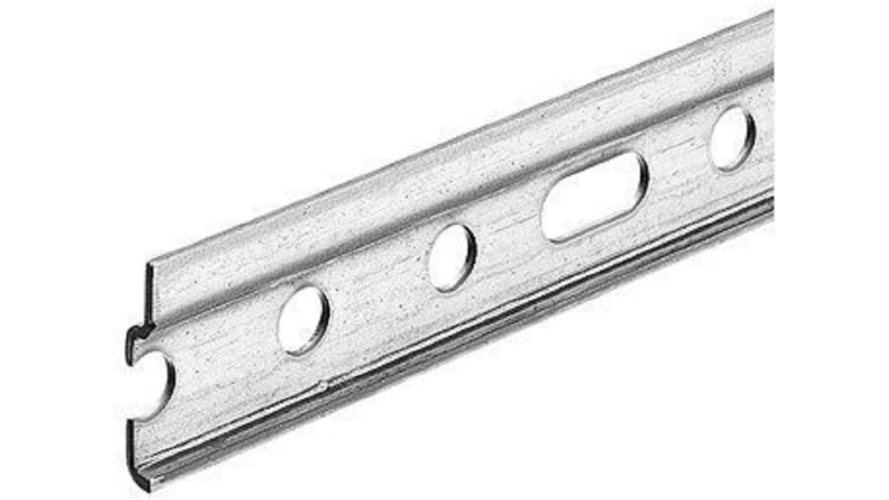 Ophangrail 2000mm voor kastophangers, dikte 1.75mm