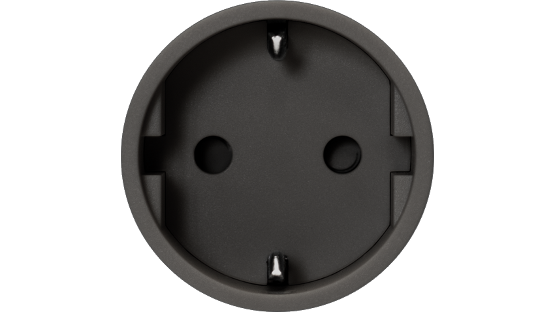 Rond 2.0 bekabeld Unifit socket type F black cup