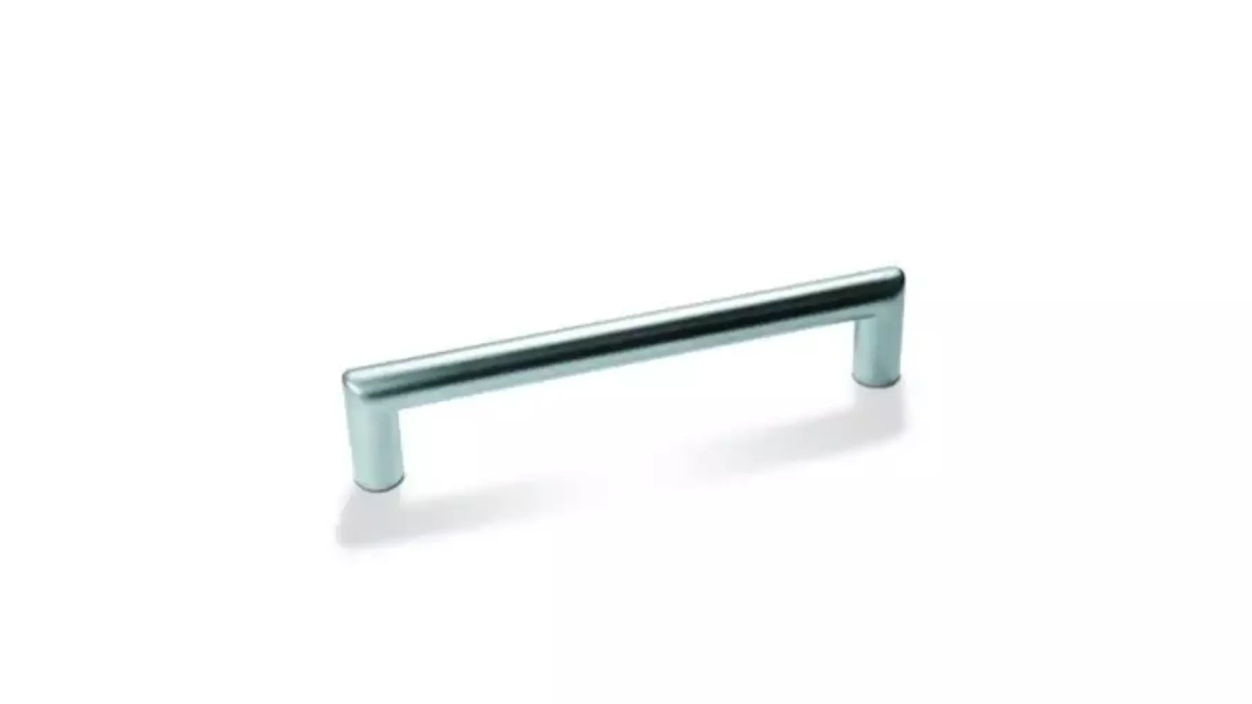 Greep Norma 12x192x204mm RVS massief, hartmaat 192mm