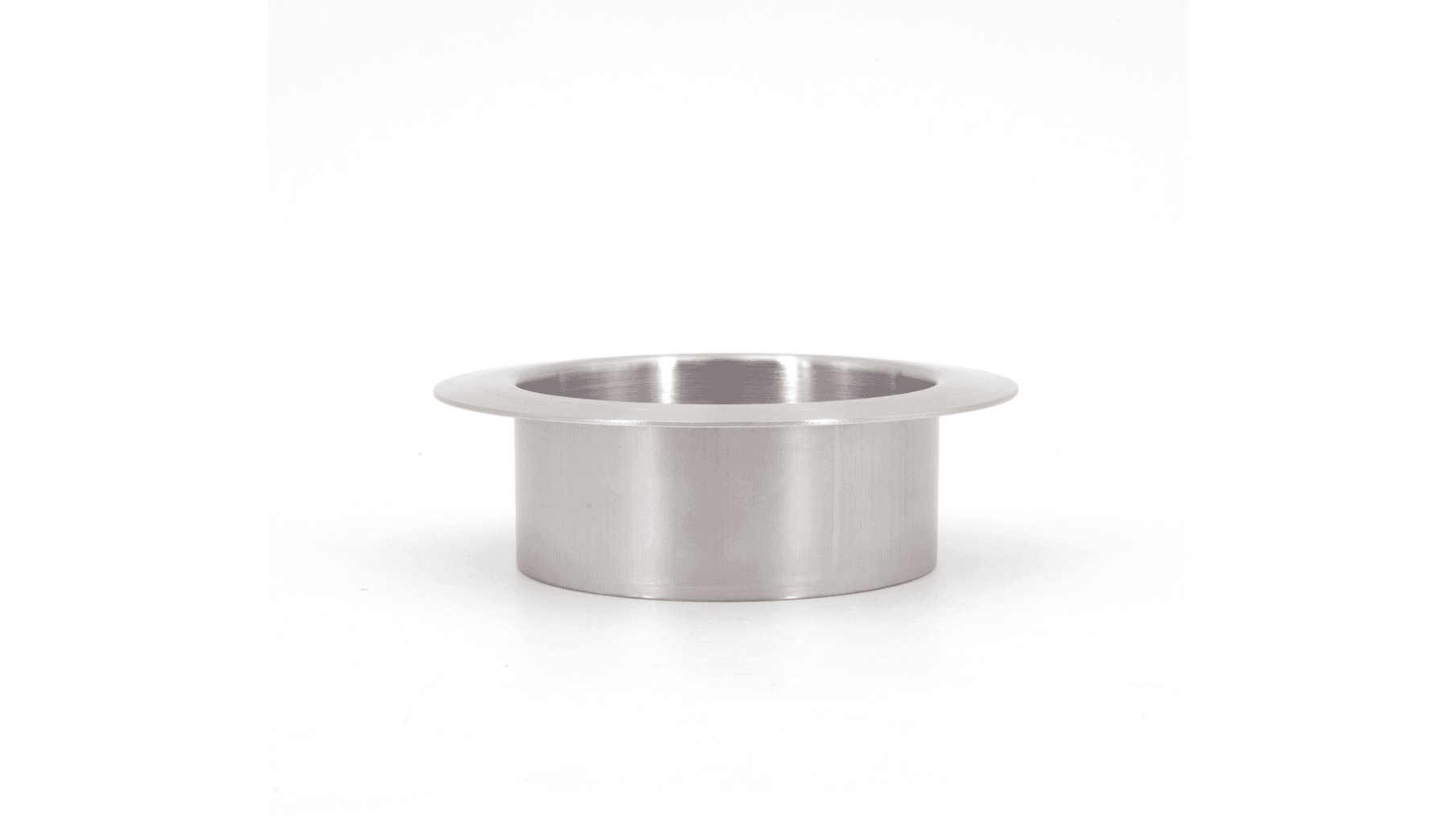 Afvaldoorlaat rond RVS mat, boormaat 82mm, geen deksel
