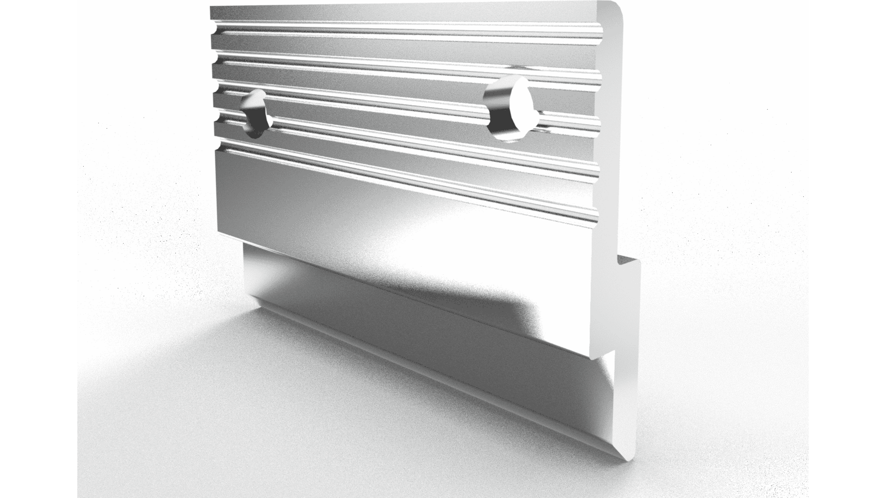 Paneelclip aluminium MF375 50.8mm breed, 250 stuks per doos