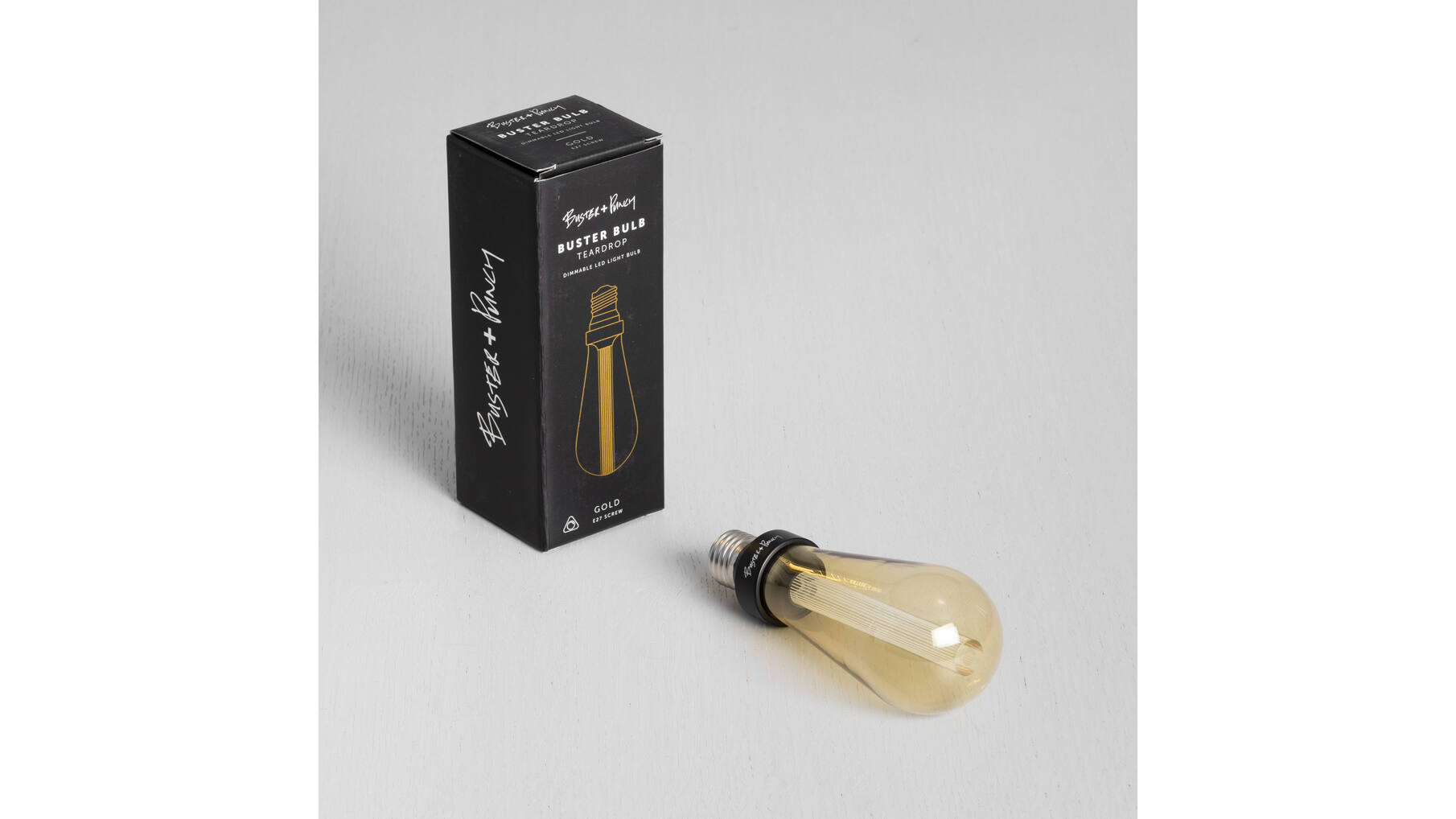 Buster Bulb/Teardrop Non Dimmable - Gold E27 [L103G.N]
