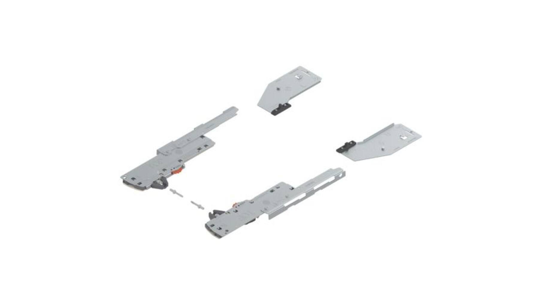 TIP-ON BLUMOTION SETeenheid L+R tot 20kg voor LBX sifonlade