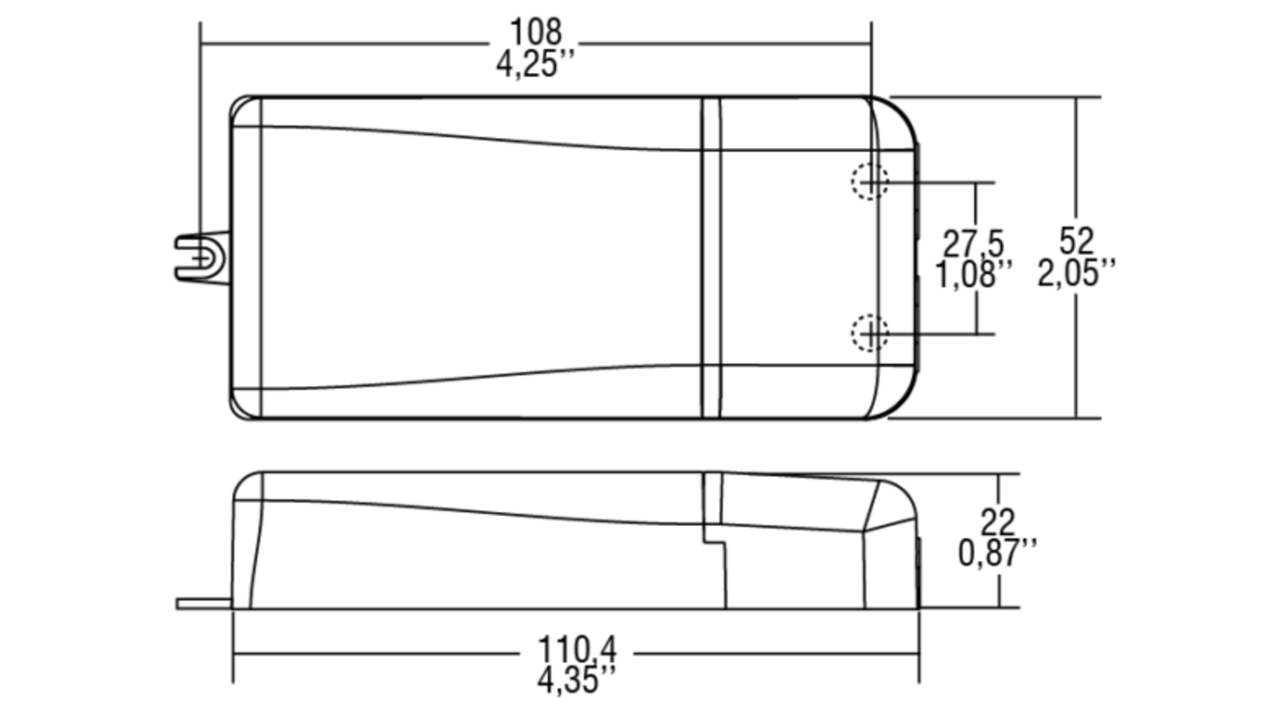 TCI DC mini Jolly dimming DALI ( D2W)