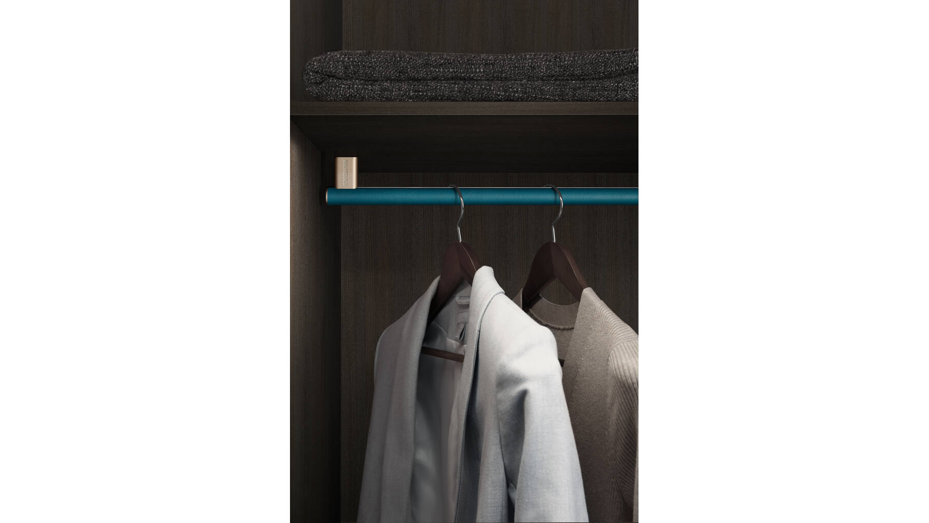 706191 B Series - Square Hanging Rod Moran Green
