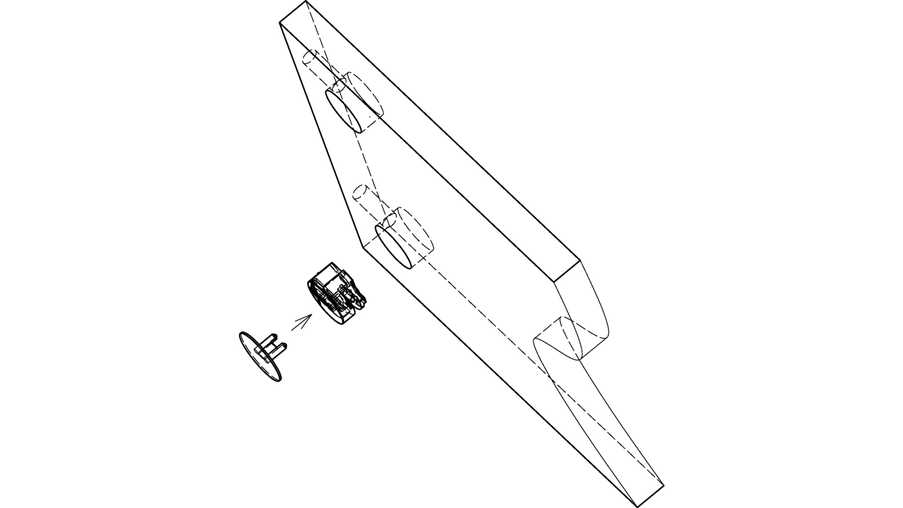 Afdekkap F-25, zwart