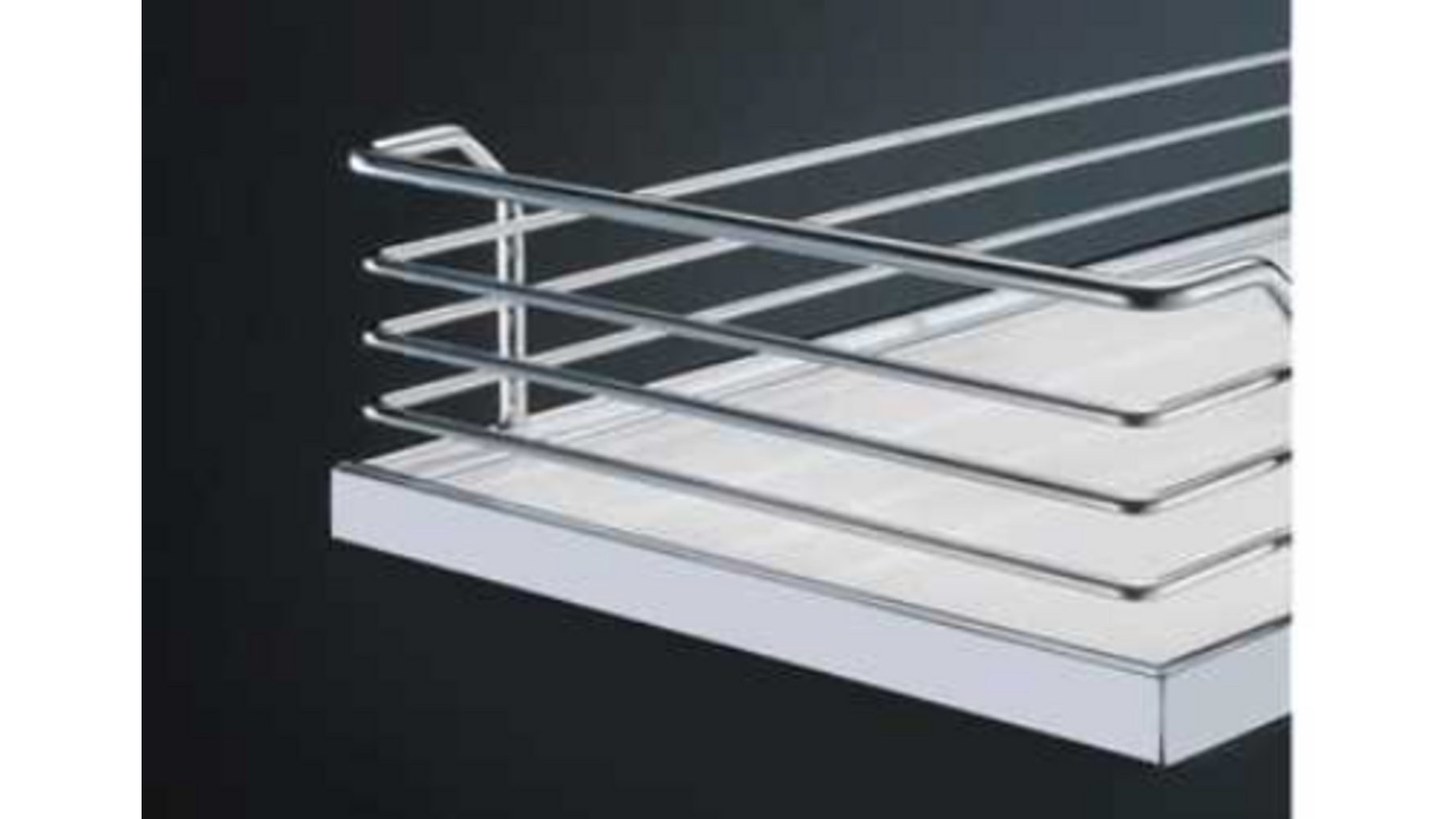 Inhangmand 600mm kast buitenmaat Arena Classic zilver