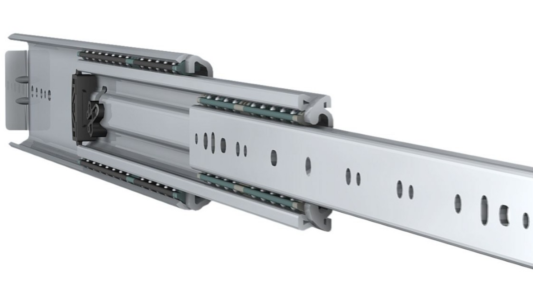 Ladegeleider TR7619D lock in/uit lengte 300mm