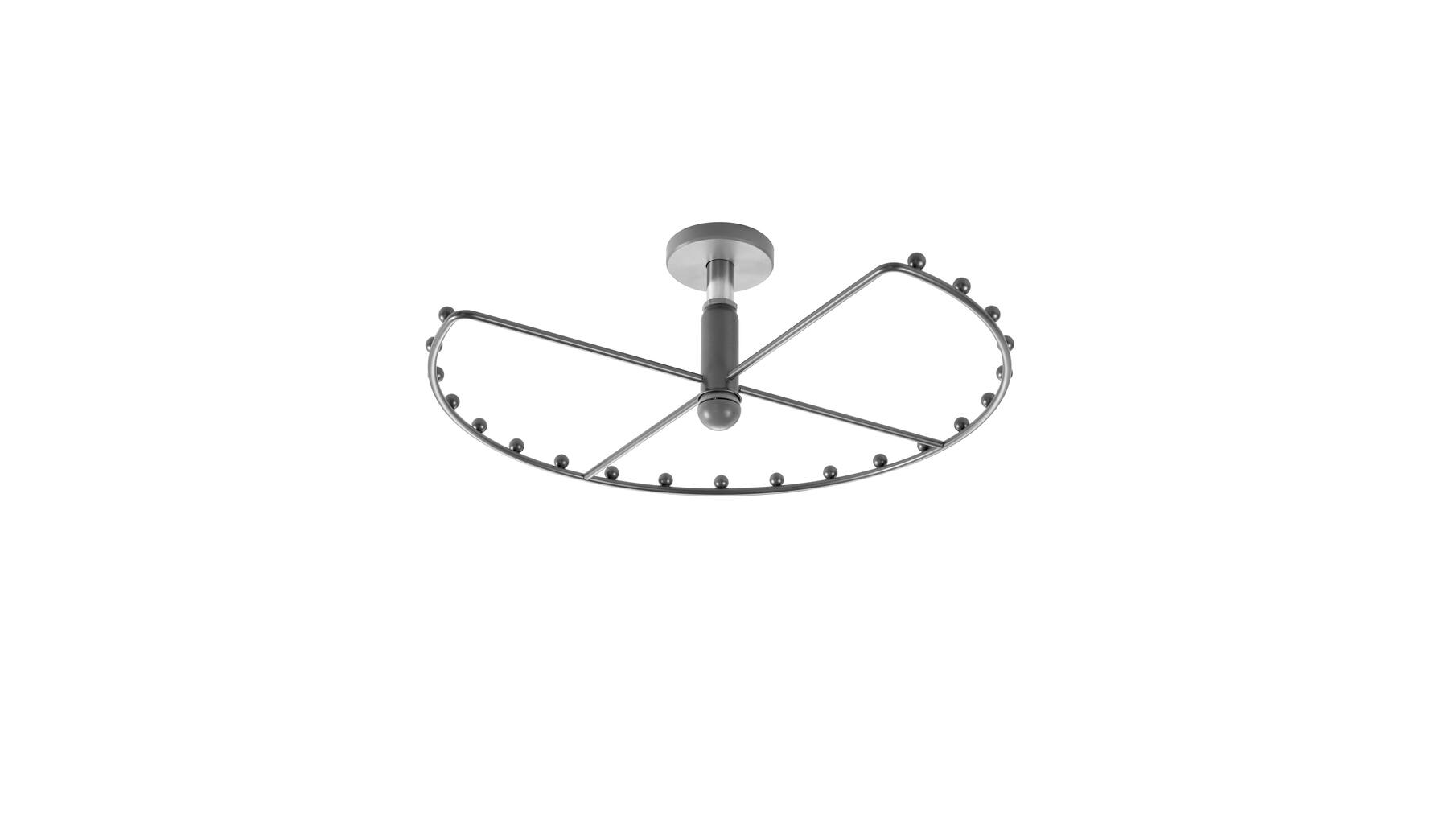 703501 B Series - Top Mounting Clothes Rack Premium Gray