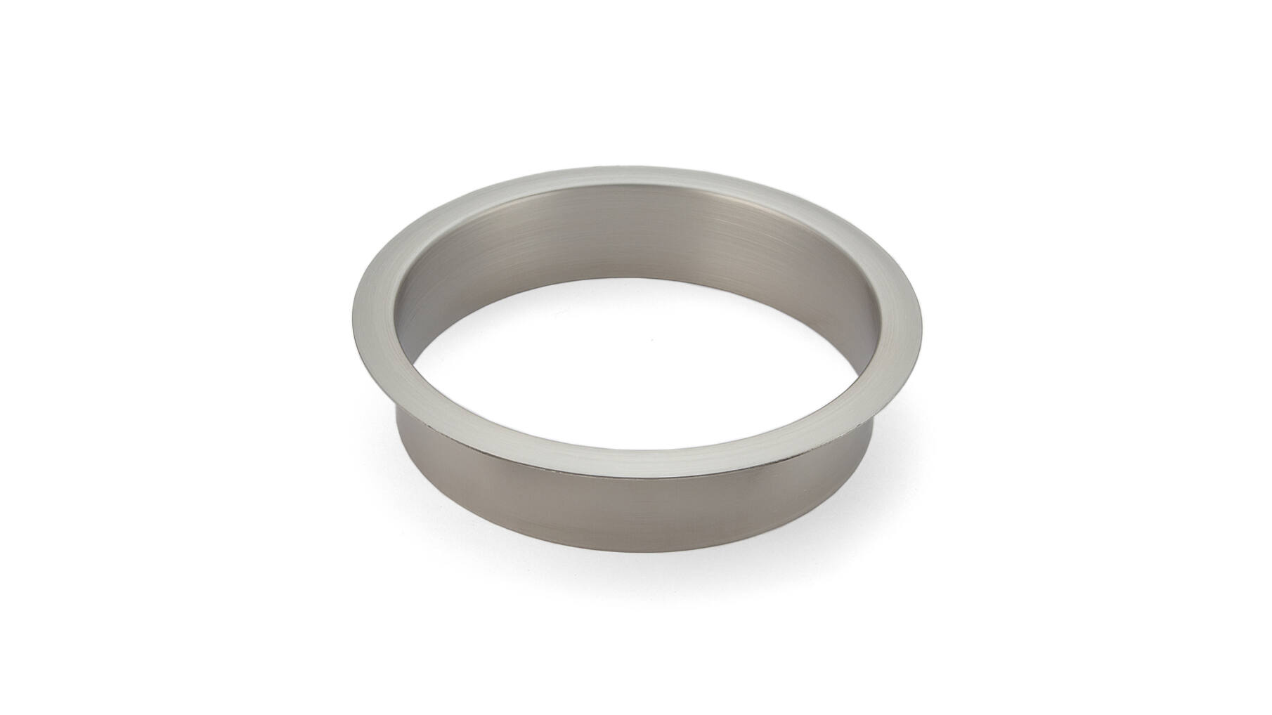 Afvaldoorlaat rond RVS mat, boormaat 146mm, geen deksel