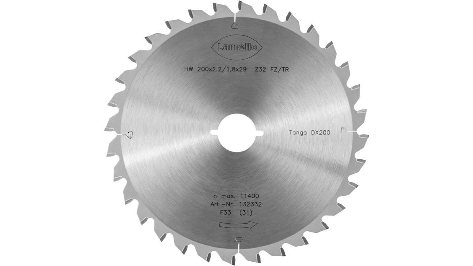 Zaagblad Tanga dx200, z32, ø 200x29