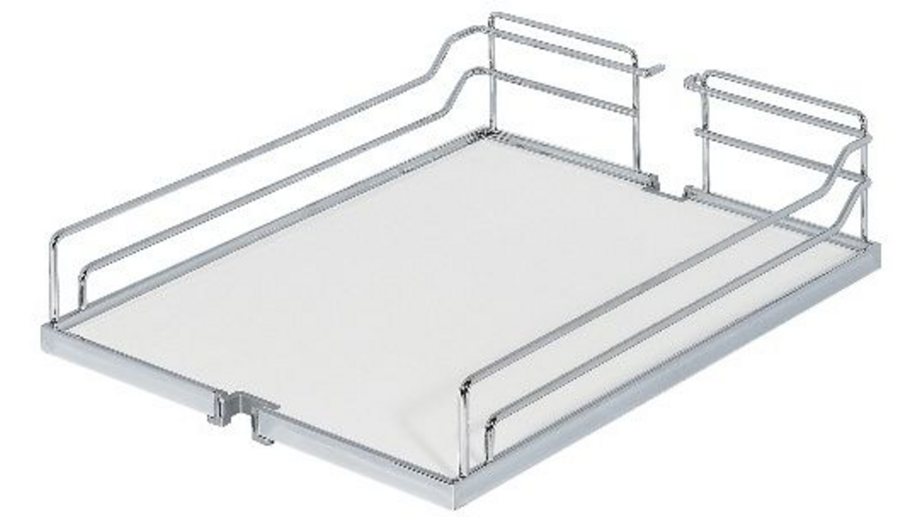 Inhangmand zilver/wit kast buitenmaat 150mm Arena Style