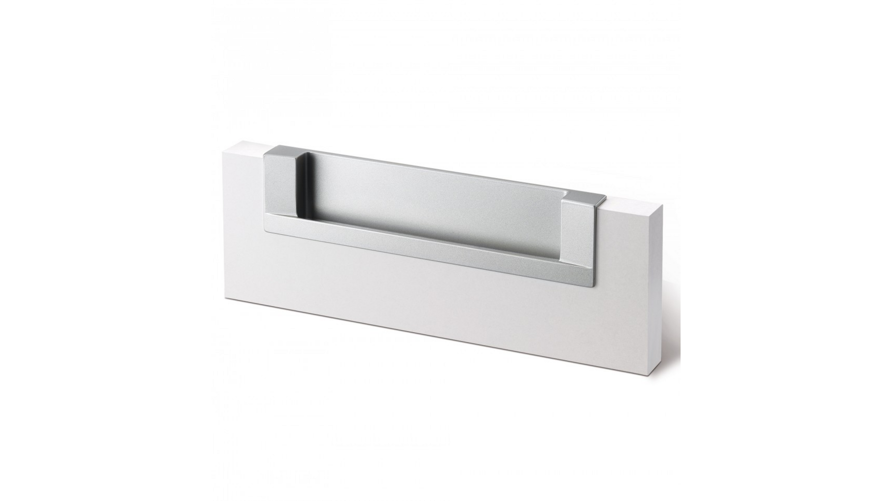 Komgreep aluminium 180x45mm, inlaat 168x40x18mm