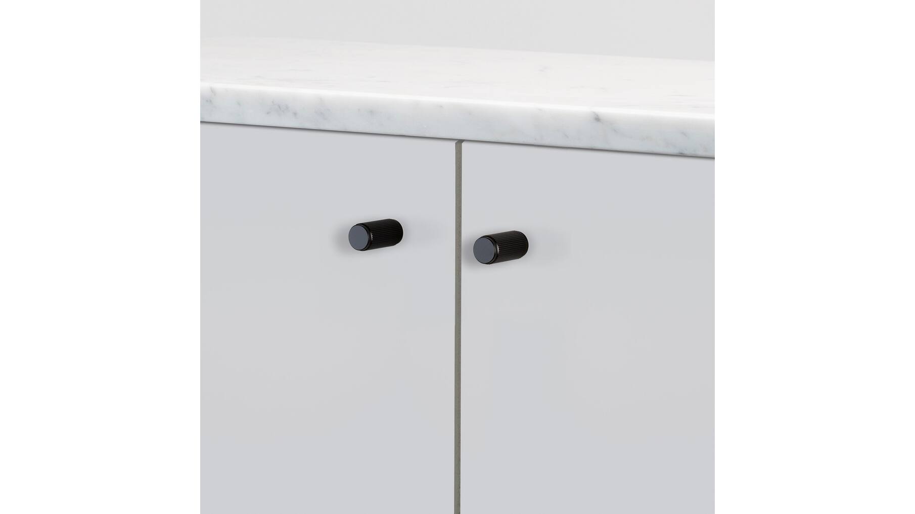 Furniture Knob/Linear/Set Of 2/Black