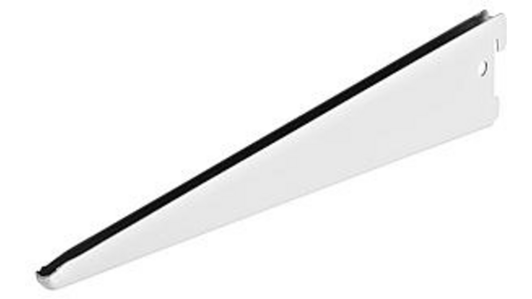 Drager dubbel / 270mm / wit gelakt / VE10