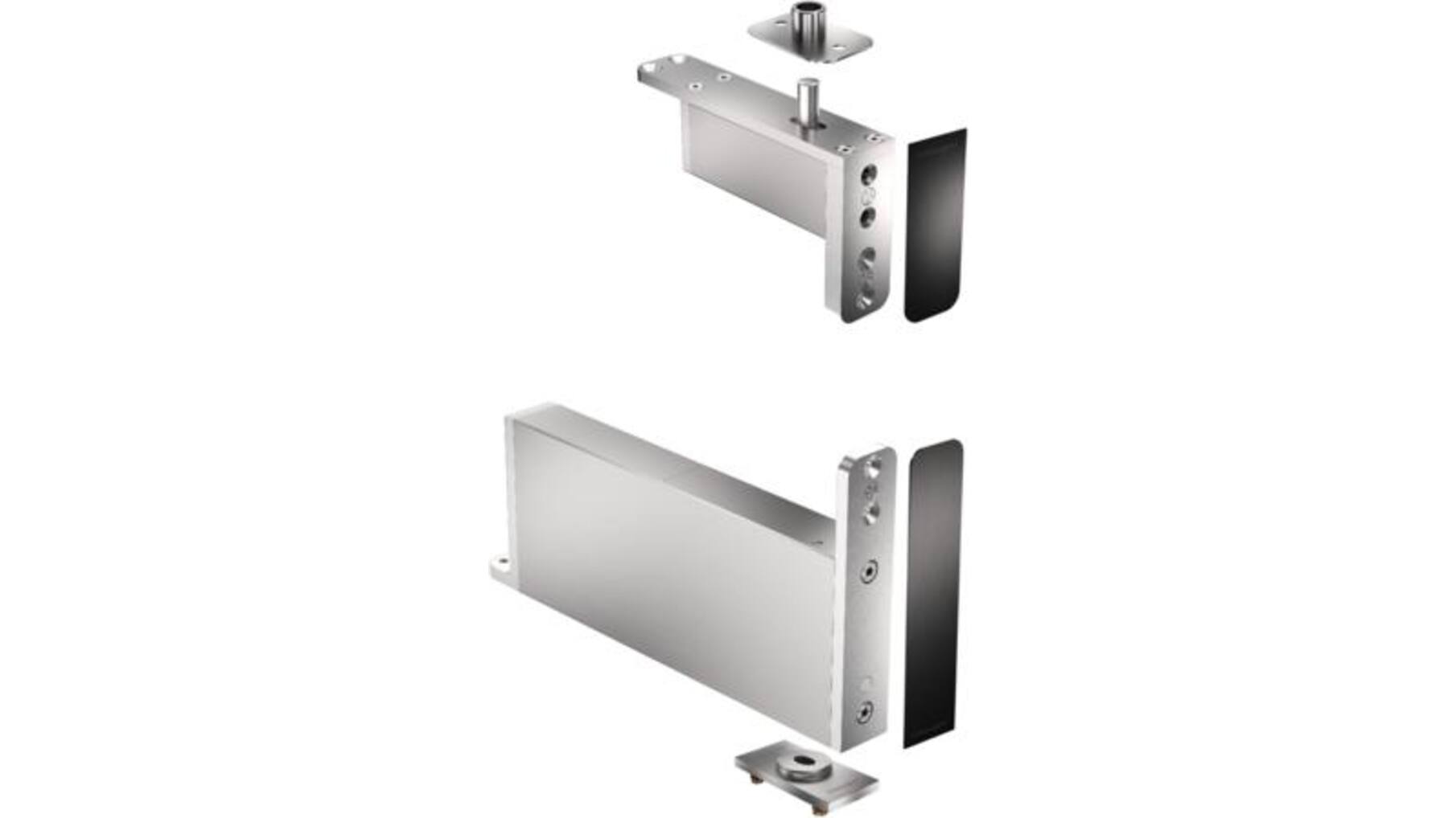 FritsJurgens Set -System M+ 40 mm Klasse A-rechthoekig zwart