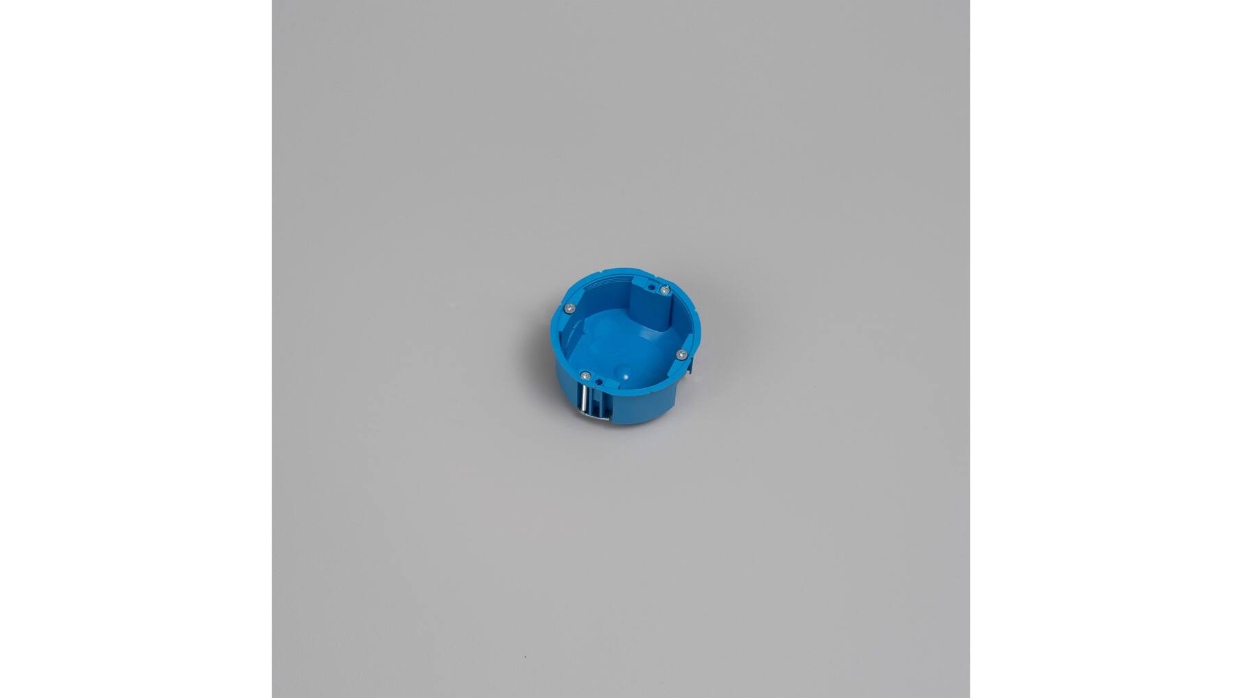 EU Plastic Back Box/1G/Round/40Mm Deep