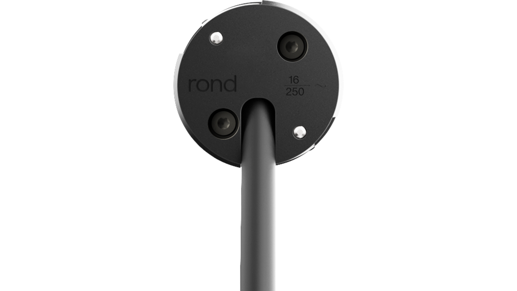 Rond 2.0 bekabeld Unifit socket type F white cup