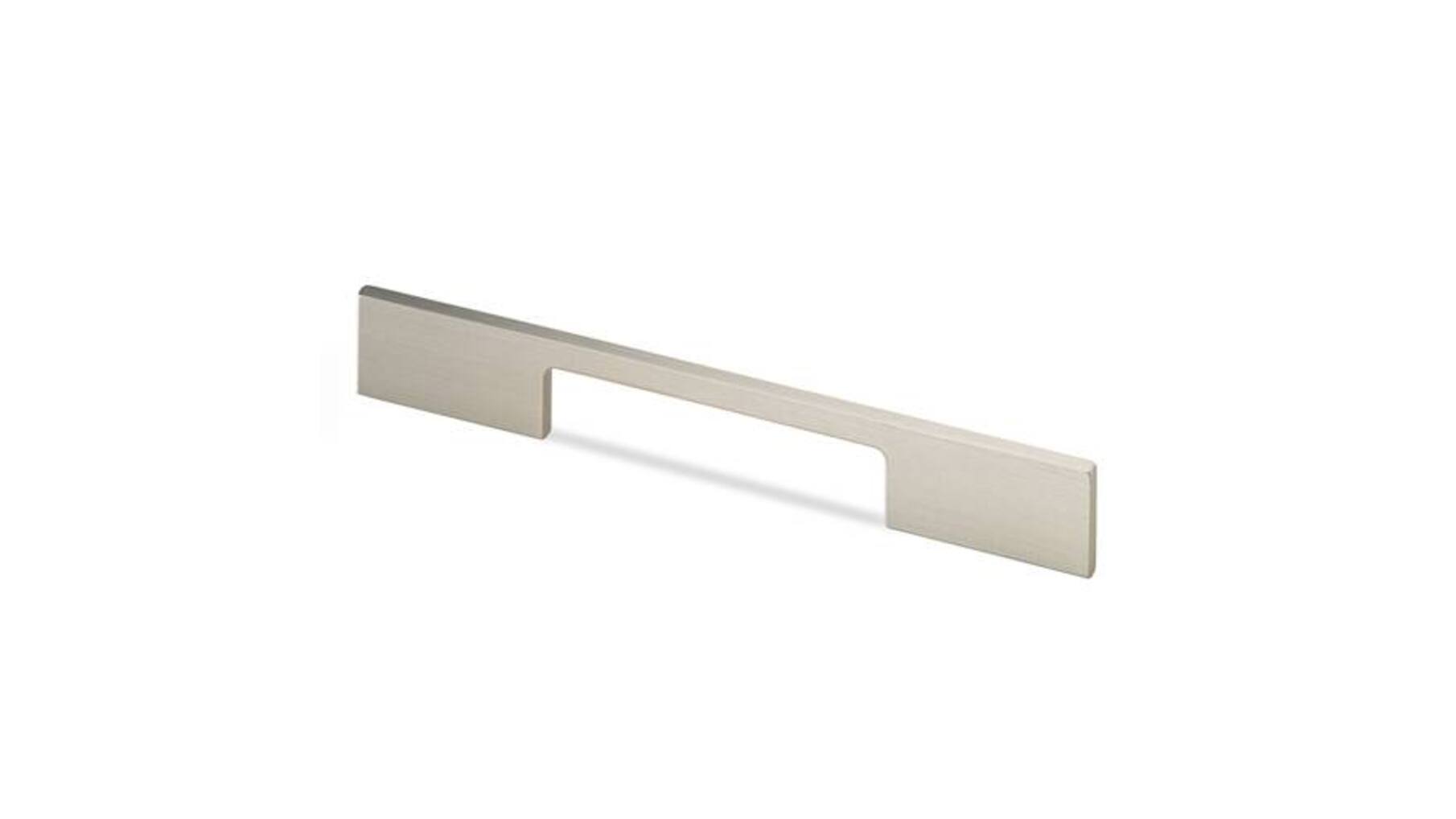 Greep 10x350mm aluminium glanzend, hartmaat 320mm