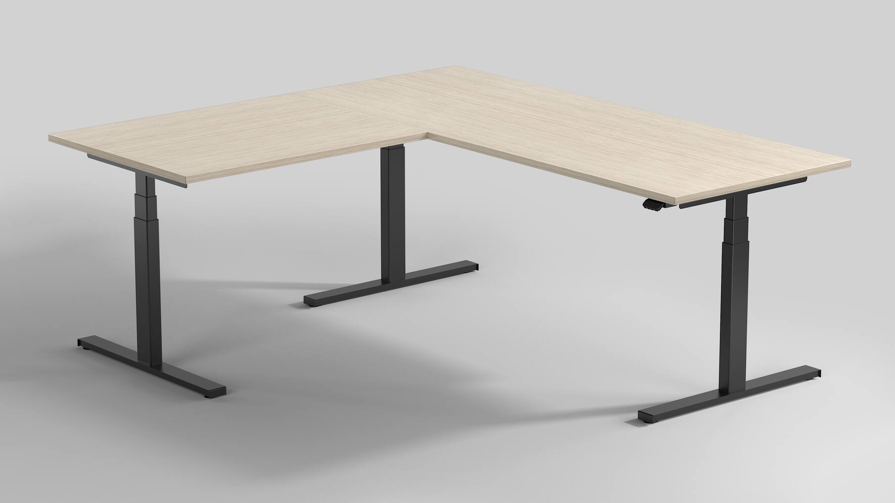 De Milano Hoek. Kleur: Zwart RAL9005.