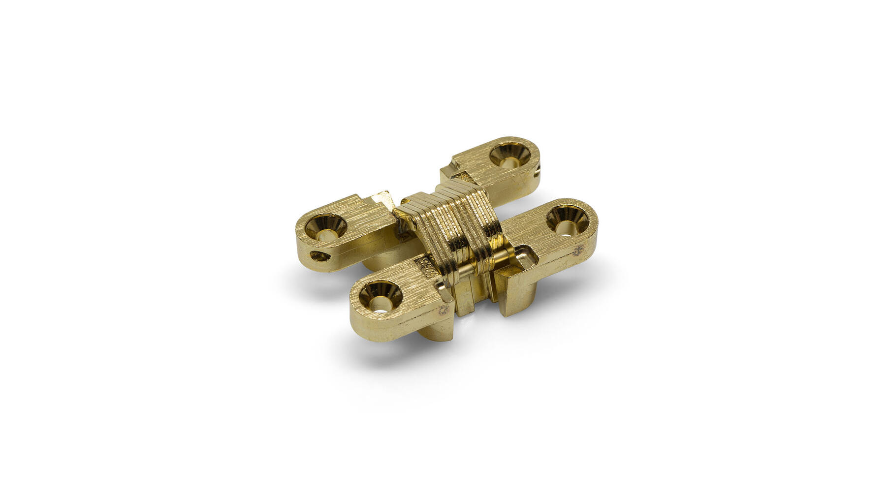 SOSS 203 PB / 13x045 mm / deurdikte ca. 19 mm / vermessingd