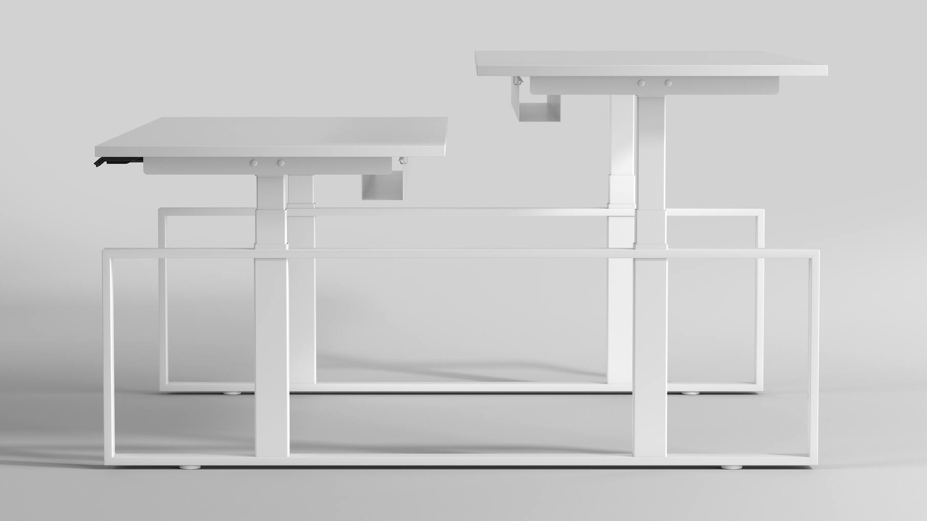 Square duo HS wit inclusief frame 1000-1500mm.