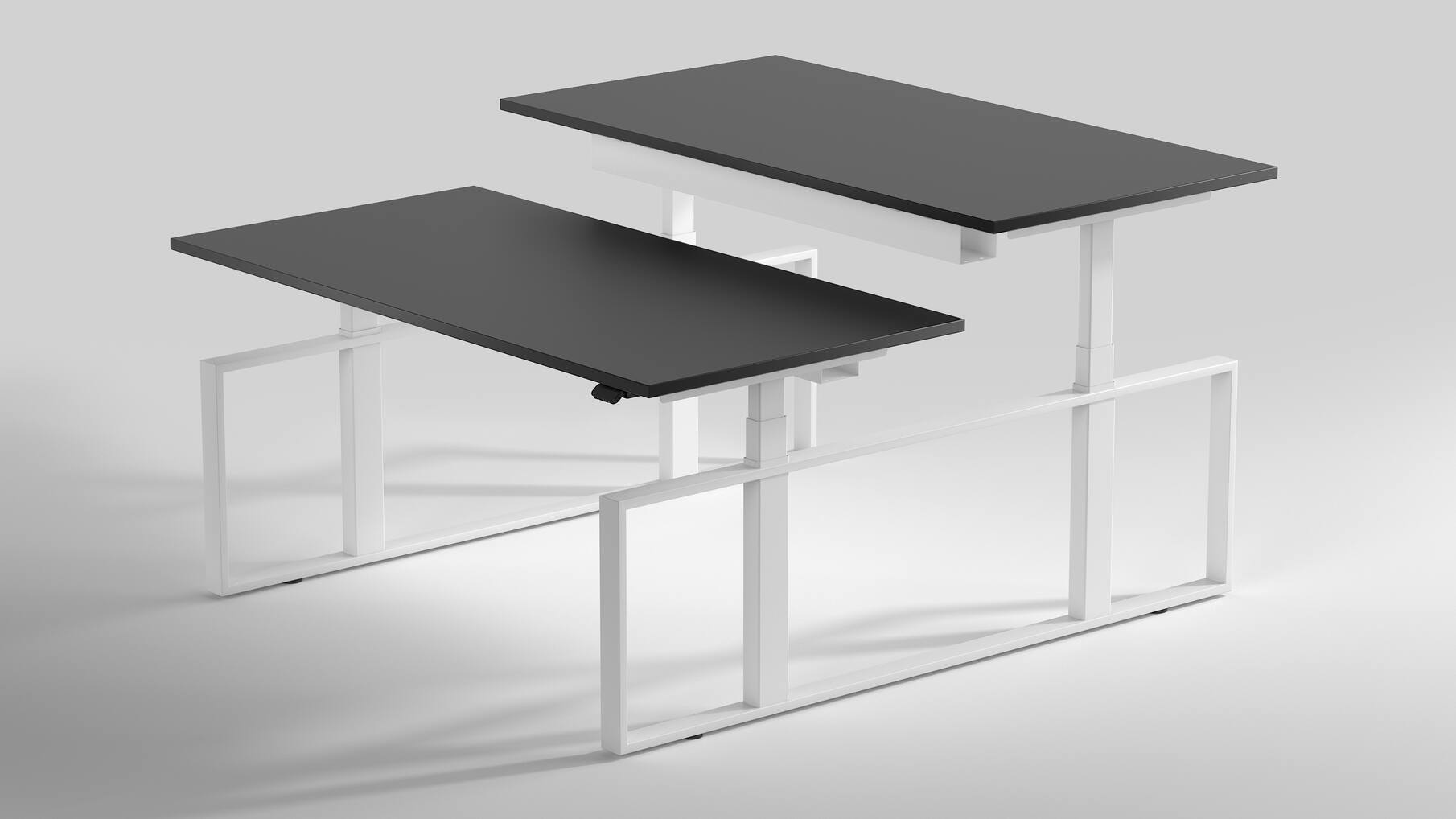 Square duo HS wit inclusief frame 1000-1500mm.