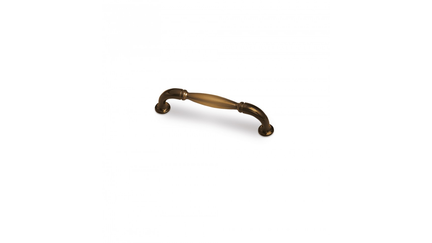 Greep METAL 783 oud brons 110x11mm, hartmaat 96mm