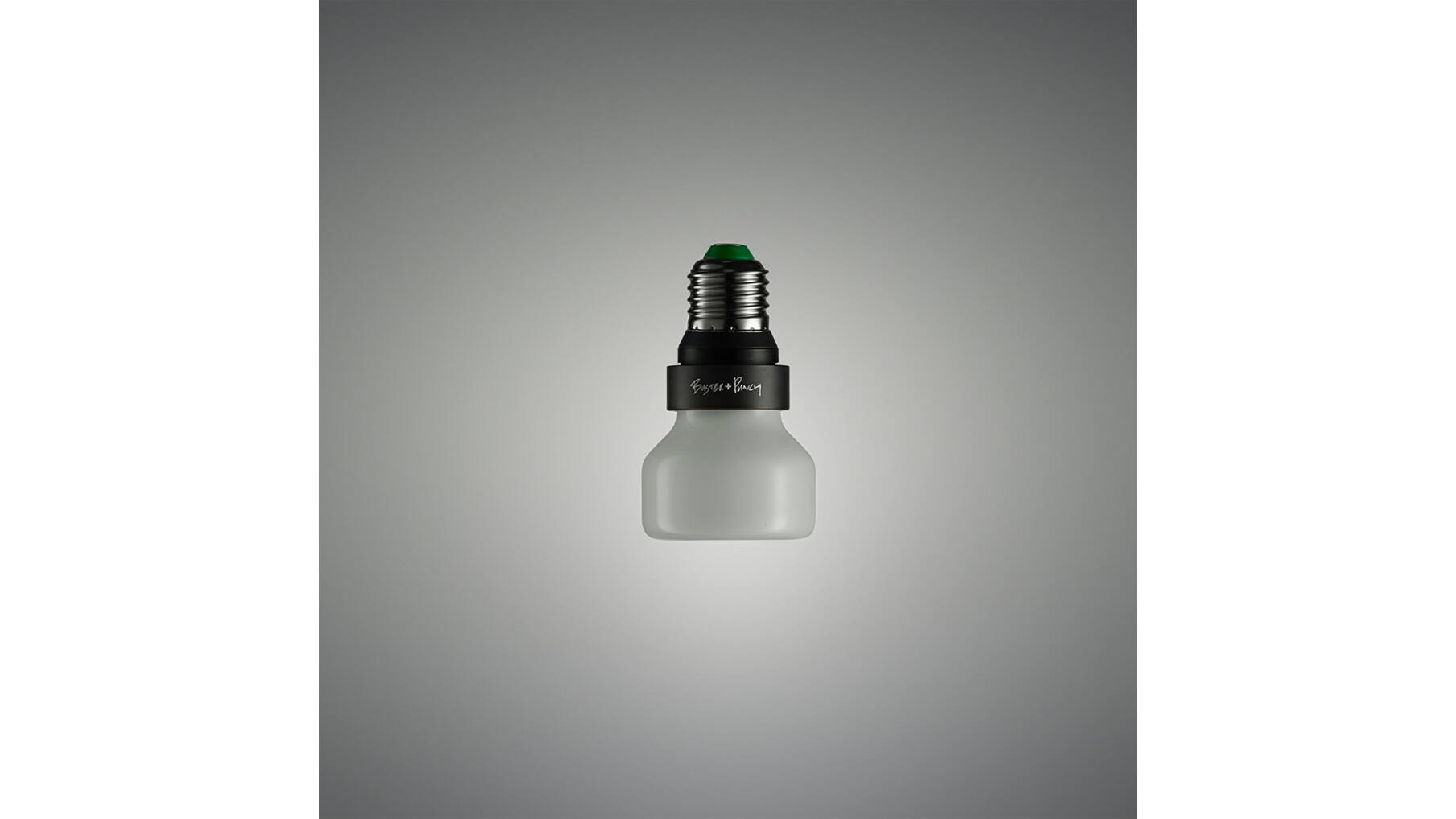 Punch Bulb Puck/E27 Non Dimmable/White Opaline/Glass