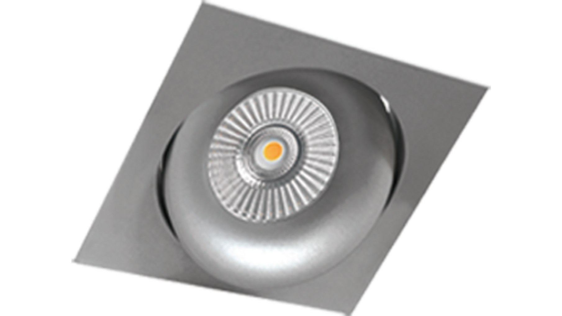 Cádiz kantelbare inbouw vierkant grijs + Triac driver