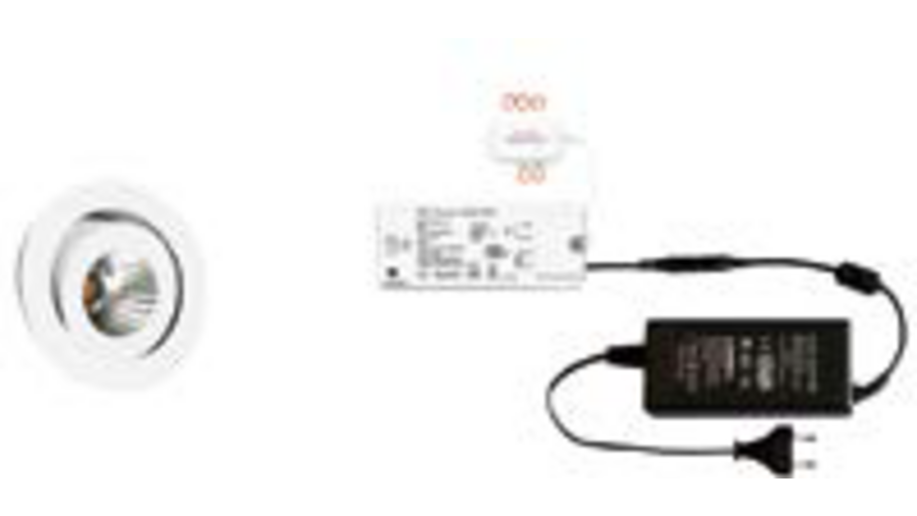 2x Ancona wit + 2x verlengsnoer + MC-Easy + Driver 24W