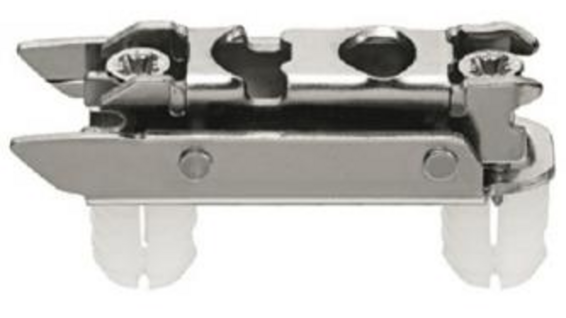 CLIP montageplaat, maat A=20mm, 3 mm verdikt, EXPANDO 10mm