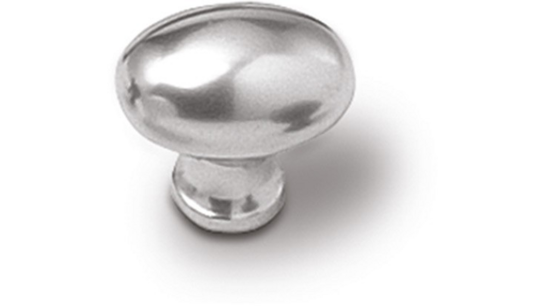 Knop METAL 867 mat chroom 34x22mm