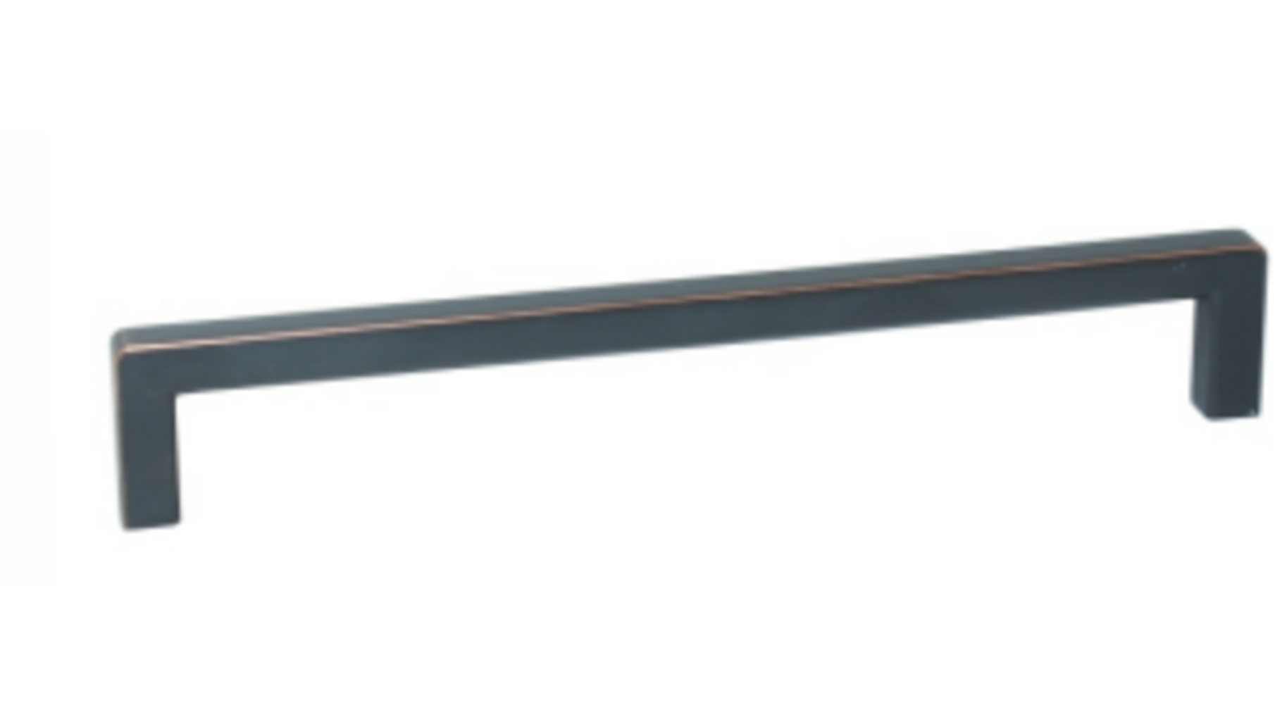 Greep 9x9mm hoh 448mm RVS look donker totale lengte 456mm