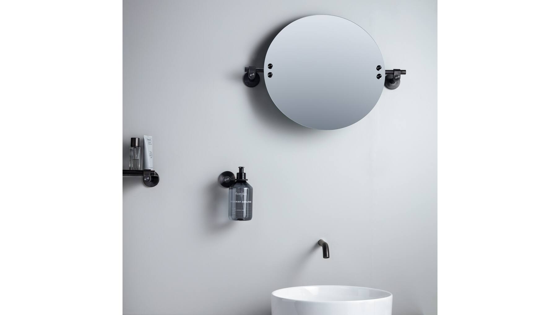 Mirror/Medium 600Mm/23.6 Inches/Cast /Welders Black