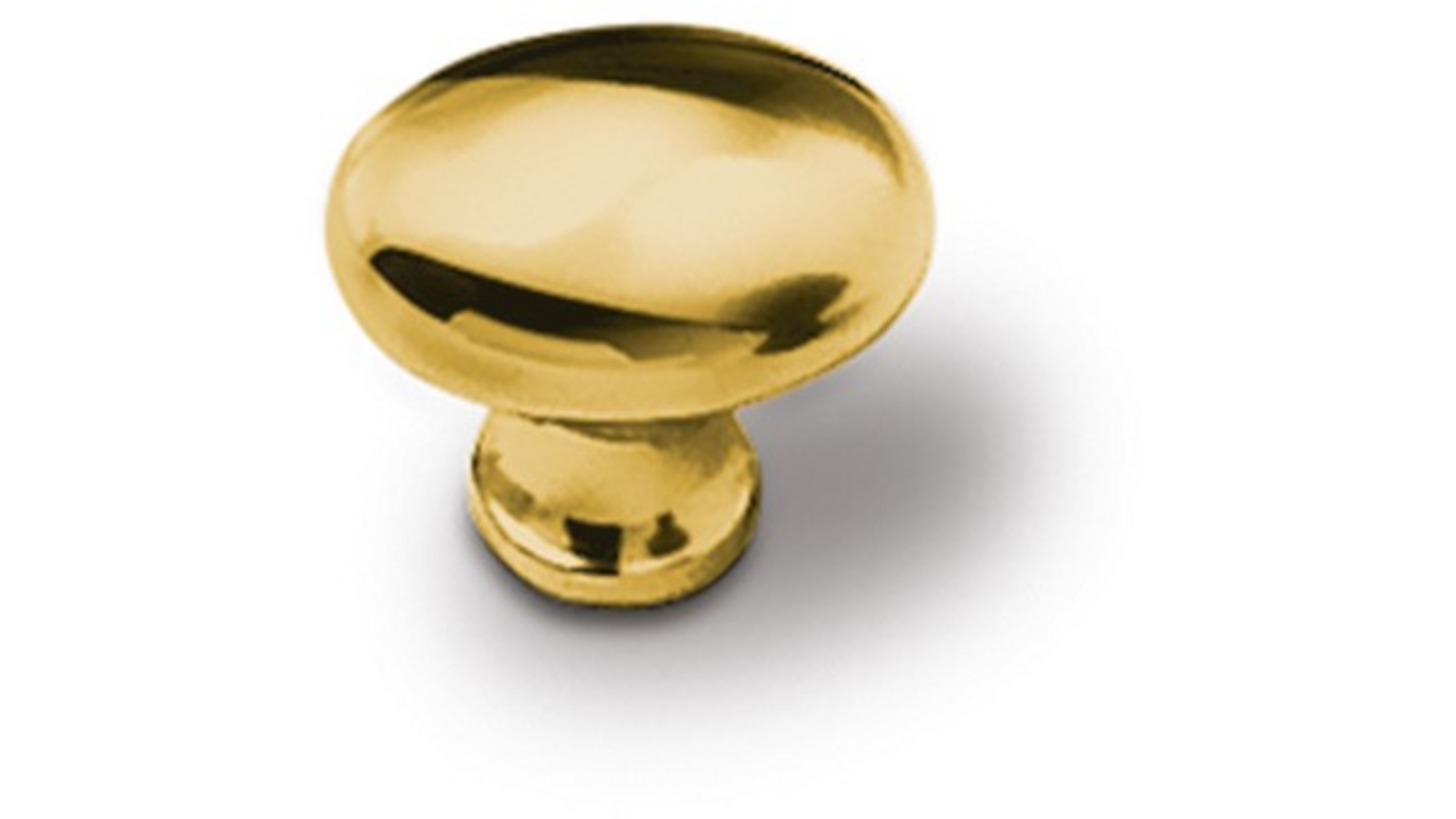 Knop METAL 867 verguld 31x20mm