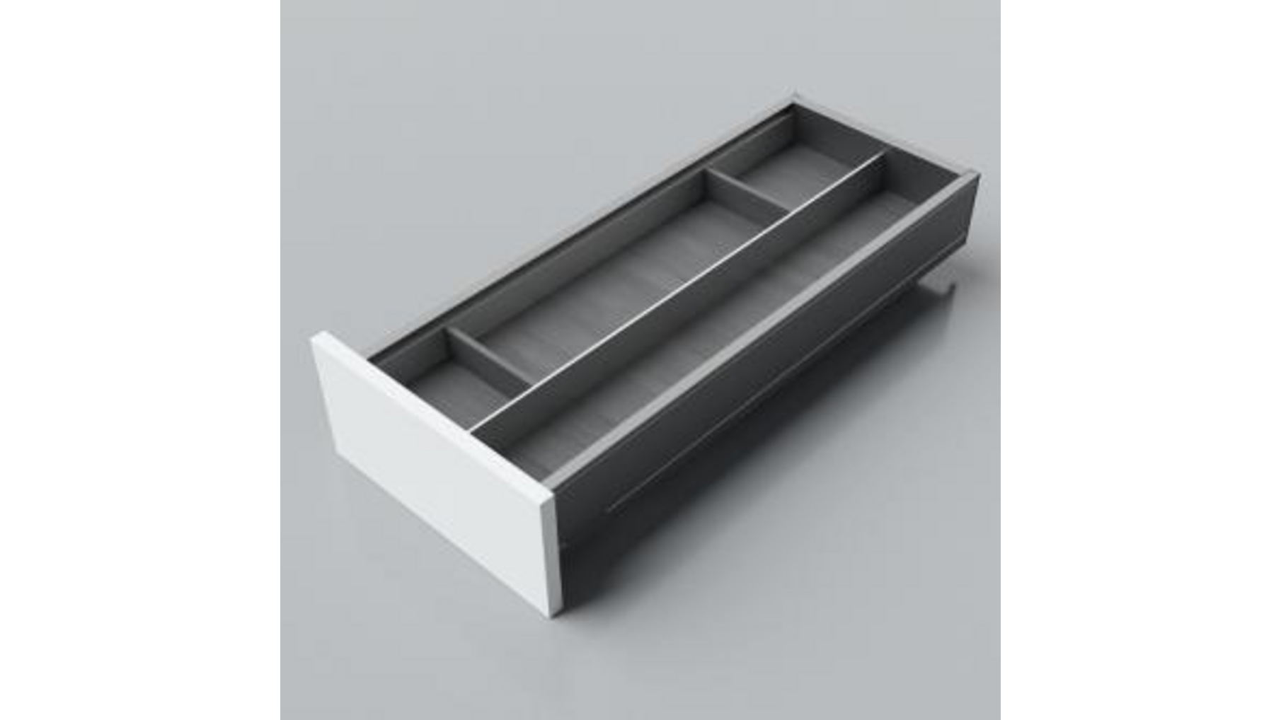 Bestekindeling houtdecor voor LEGRABOX C300-350, D 65cm, set