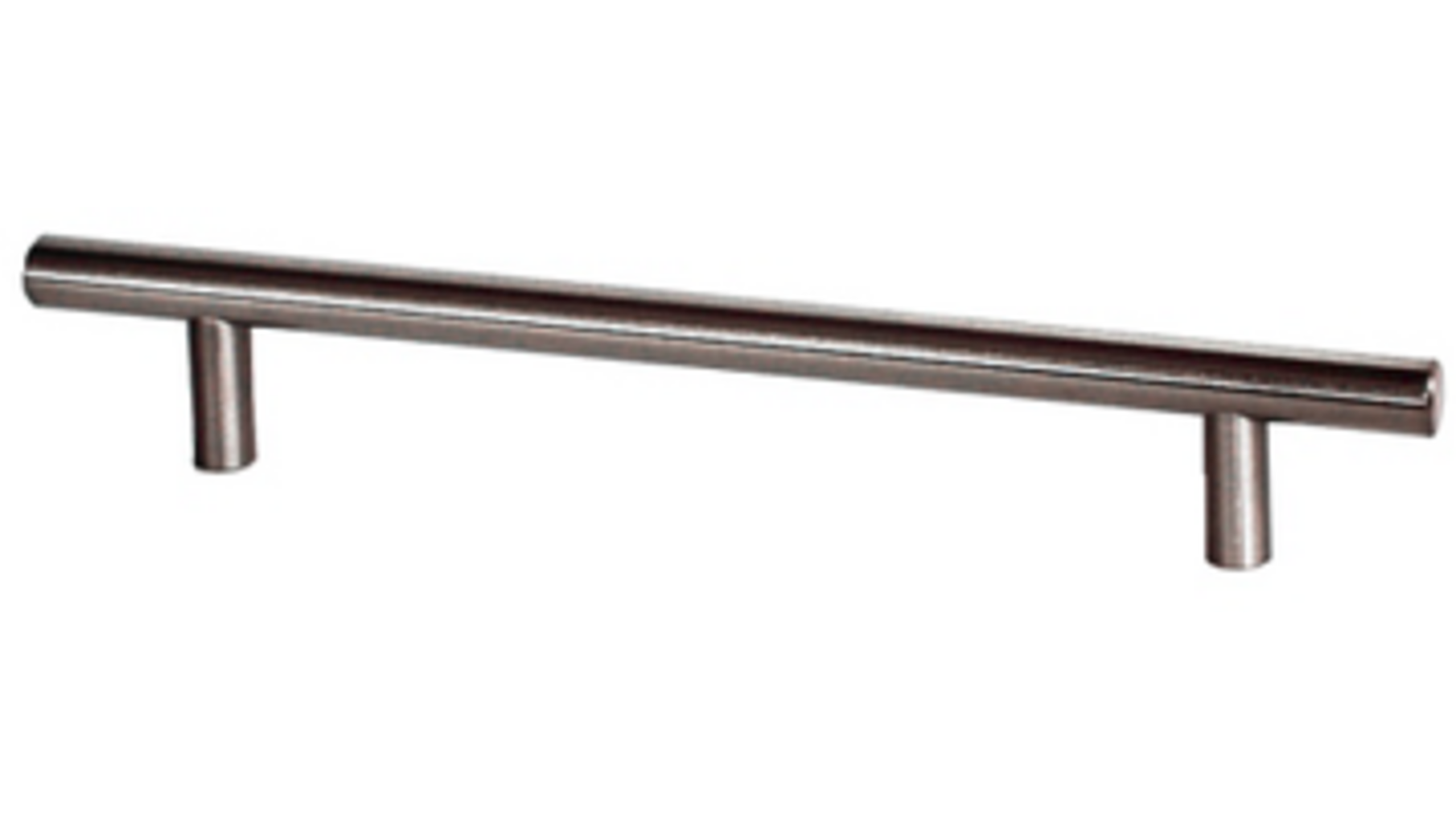 Relinggreep 12x252mm, hoh. 192mm RVS geborsteld hoogte 32mm