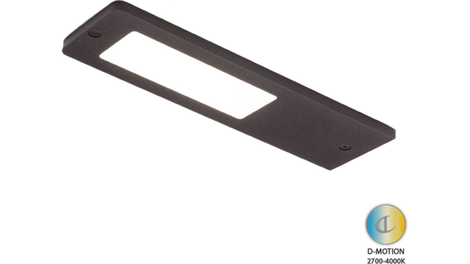 Losse spot Vega D-Motion mat zwart 5W-24Vdc 2700K-4000K